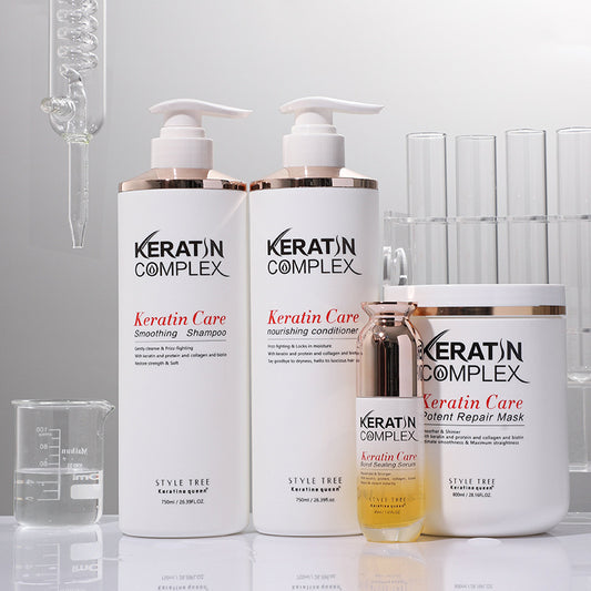 Keratin Complex Shampoo Repair Oil Control Anti-Dandruff Smooth Conditioner OEM Customized Conditioner