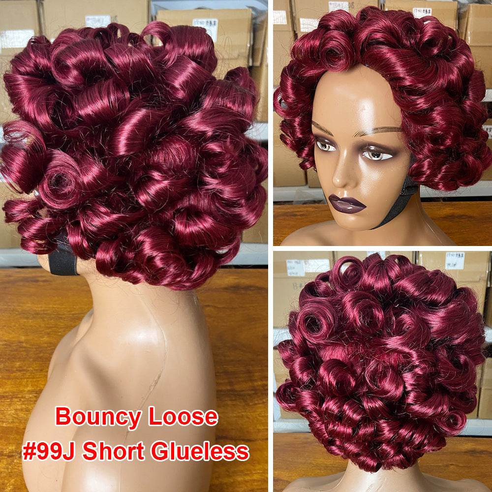 Perruque Volumineuse 250% Bouncy Loose - 100% Cheveux Humains - Afrotix