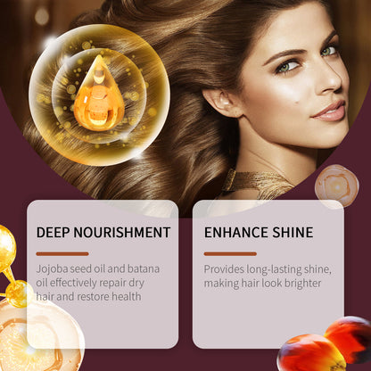 EELHOE Battana Hair Care Series Nourishing Repair Dry And Irritable Moisturizing Soft And Smooth Hair Care