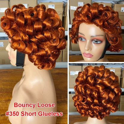Perruque Volumineuse 250% Bouncy Loose - 100% Cheveux Humains - Afrotix