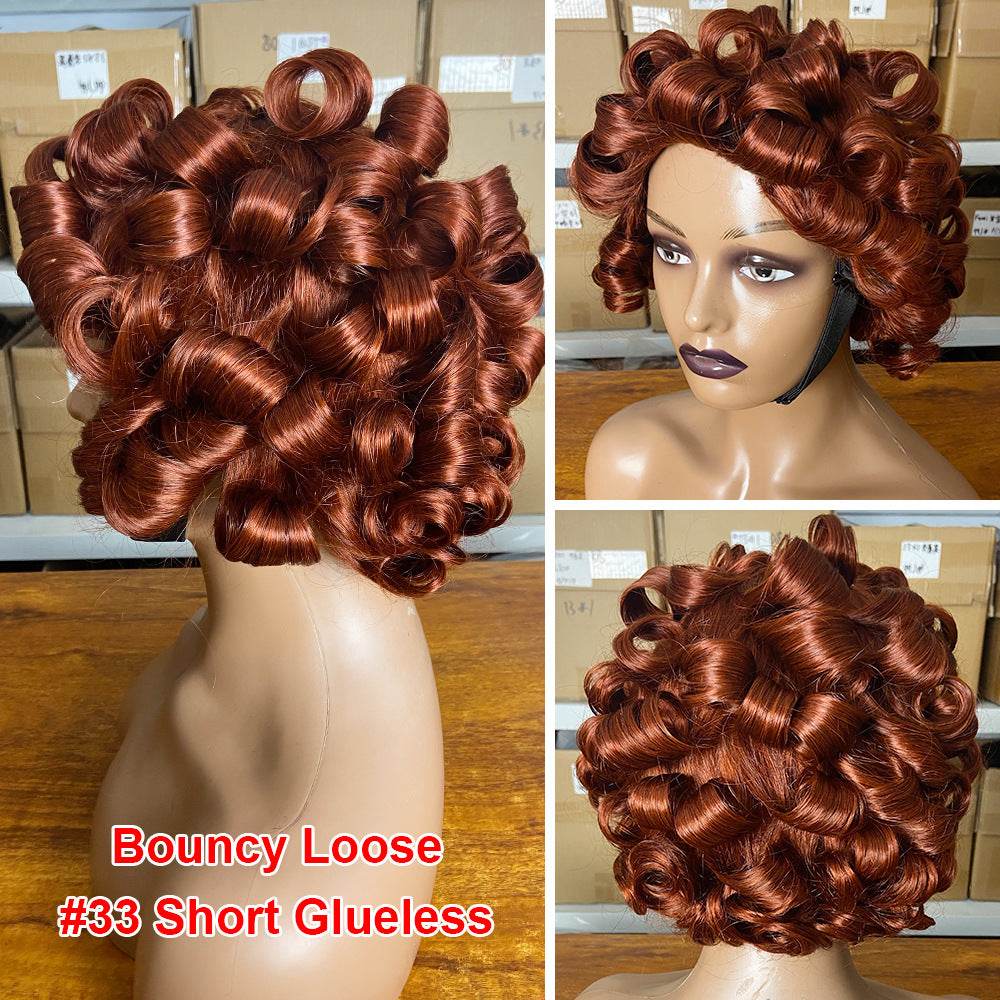 Perruque Volumineuse 250% Bouncy Loose - 100% Cheveux Humains - Afrotix
