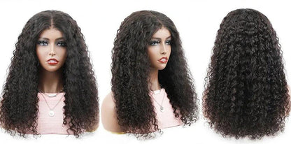 Air Mesh Cap Glueless Headgear Water Wave Wig Human Hair - Afrotix #
