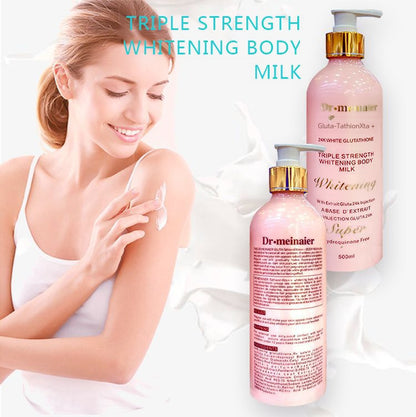 Cross-Border 24 K Gold Glutathione Body Lotion Moisturizing Skin Brightening Tender Firming Lotion Wholesale Foreign Trade