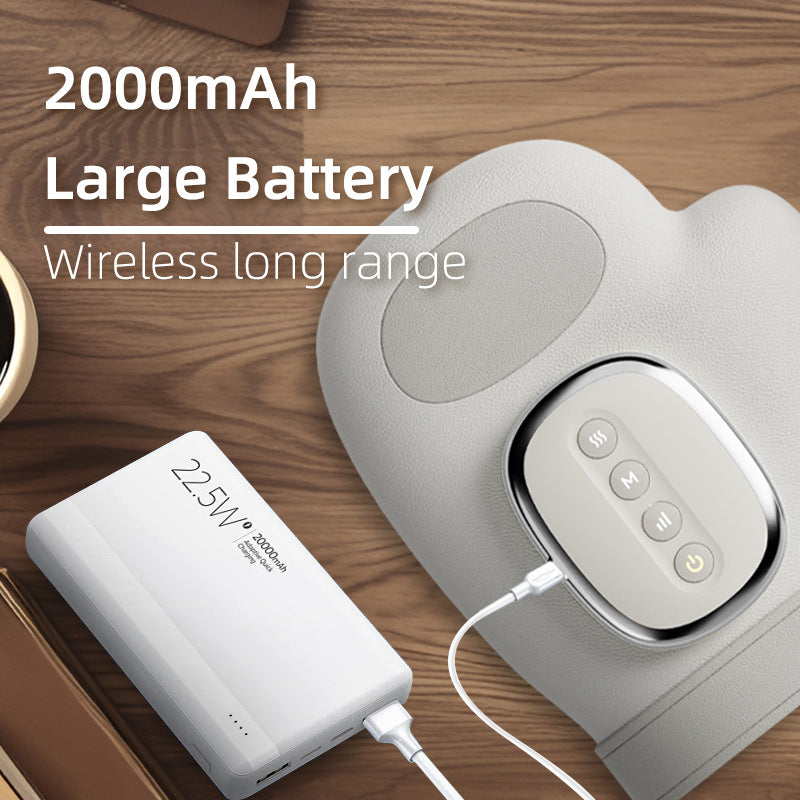 Masseur de main électrique transfrontalier masseur de doigt à pression d'air pétrissage Instrument méridien de paume masseur chauffant de point d'acupuncture