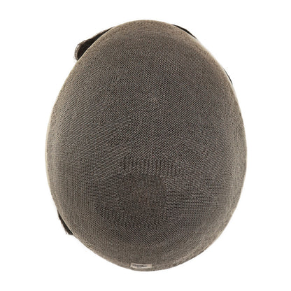 Men's Real Human Hair Wigs, Trending Cross-Border Toupees, Hair Pieces, Hair Extensions, Factory Direct Real Human Hair