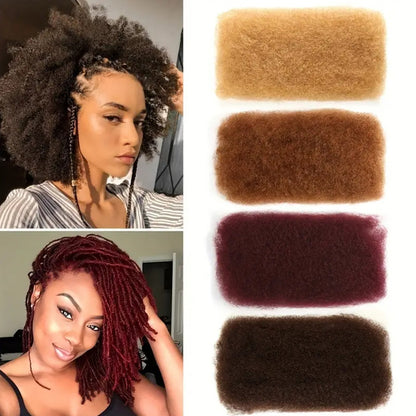 12 Inch 30g Afro Kinky Bulk Human Hair In Stock Afrotix