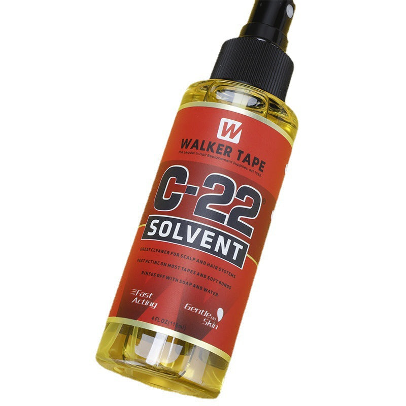 C- 22 Solvent Lace Wig Film Glue Remover Hair Weaving Double-sided Adhesive Dissolving Agent Hair Removal Makeup Remover Glue