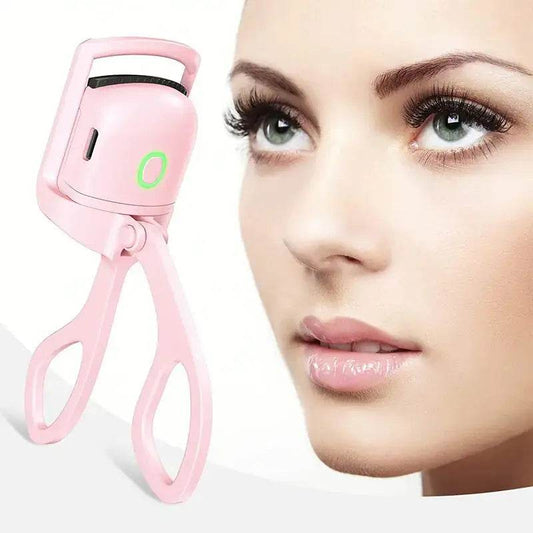 Pink Electric Eyelash Curler - Afrotix