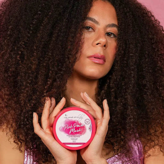 Pink Power Mask Soin restructurant - 300 ml - Afrotix