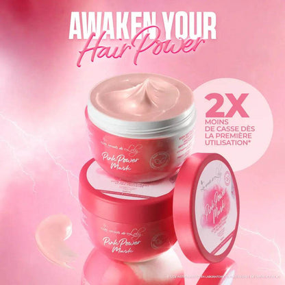 Pink Power Mask Soin restructurant - 300 ml - Afrotix