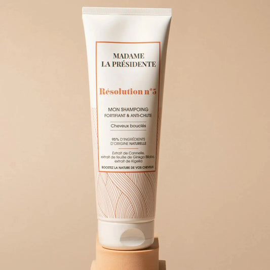MADAME LA PRESIDENTE RÉSOLUTION N°5 Mon Shampoing Anti-chute Cheveux bouclés - Afrotix