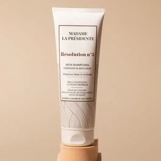 MADAME LA PRESIDENTE RÉSOLUTION N°5 Mon Shampoing Anti-chute Cheveux lisses et ondulés - Afrotix