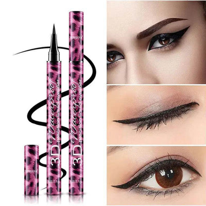 Red Leopard Eyeliner And Mascara Set - Afrotix