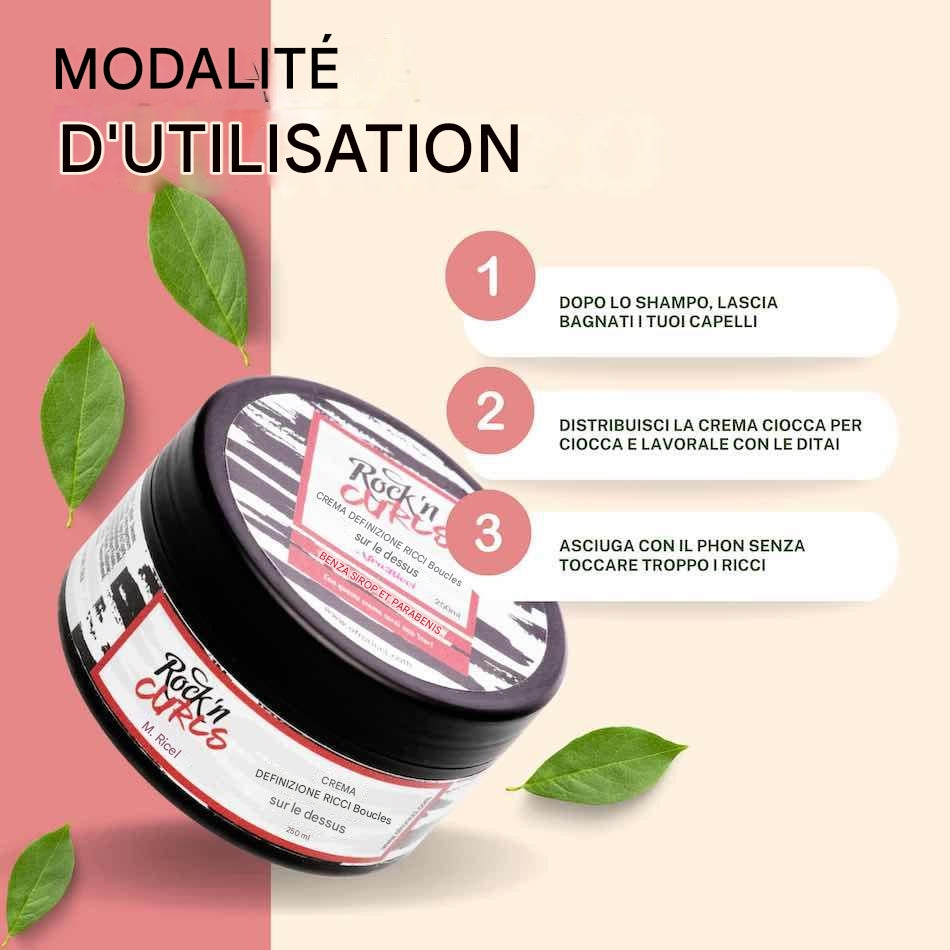 Rock 'n' Curls Crème Définition et Activateur 250 ml - Afrotix #