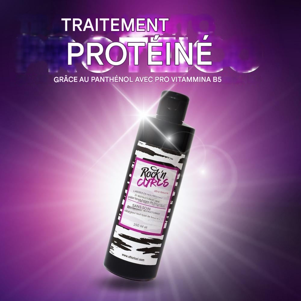 Rock 'n' Curls Sans Rinçage Nourrissant et Restructurant 250ml - Afrotix #