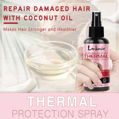 Spray capillaire protecteur thermique avec sérum hydratant bouclier thermique