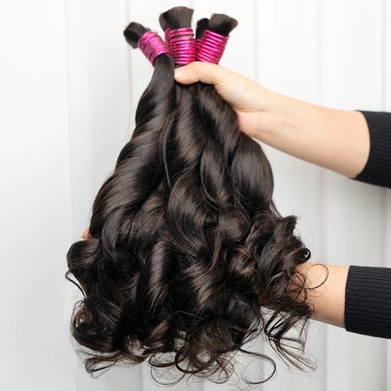 Extensions de cheveux 100 % humains sans trame, tissage Raw vietnamien brut,