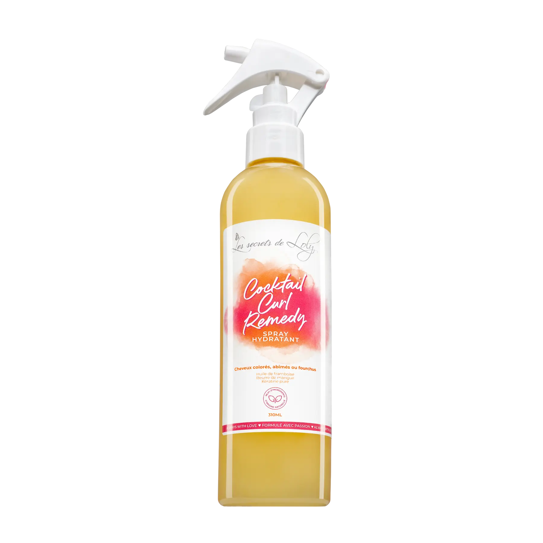 LES SECRETS DE LOLY COCKTAIL CURL REMEDY Cocktail hydratant et fortifiant - 310ml - Afrotix