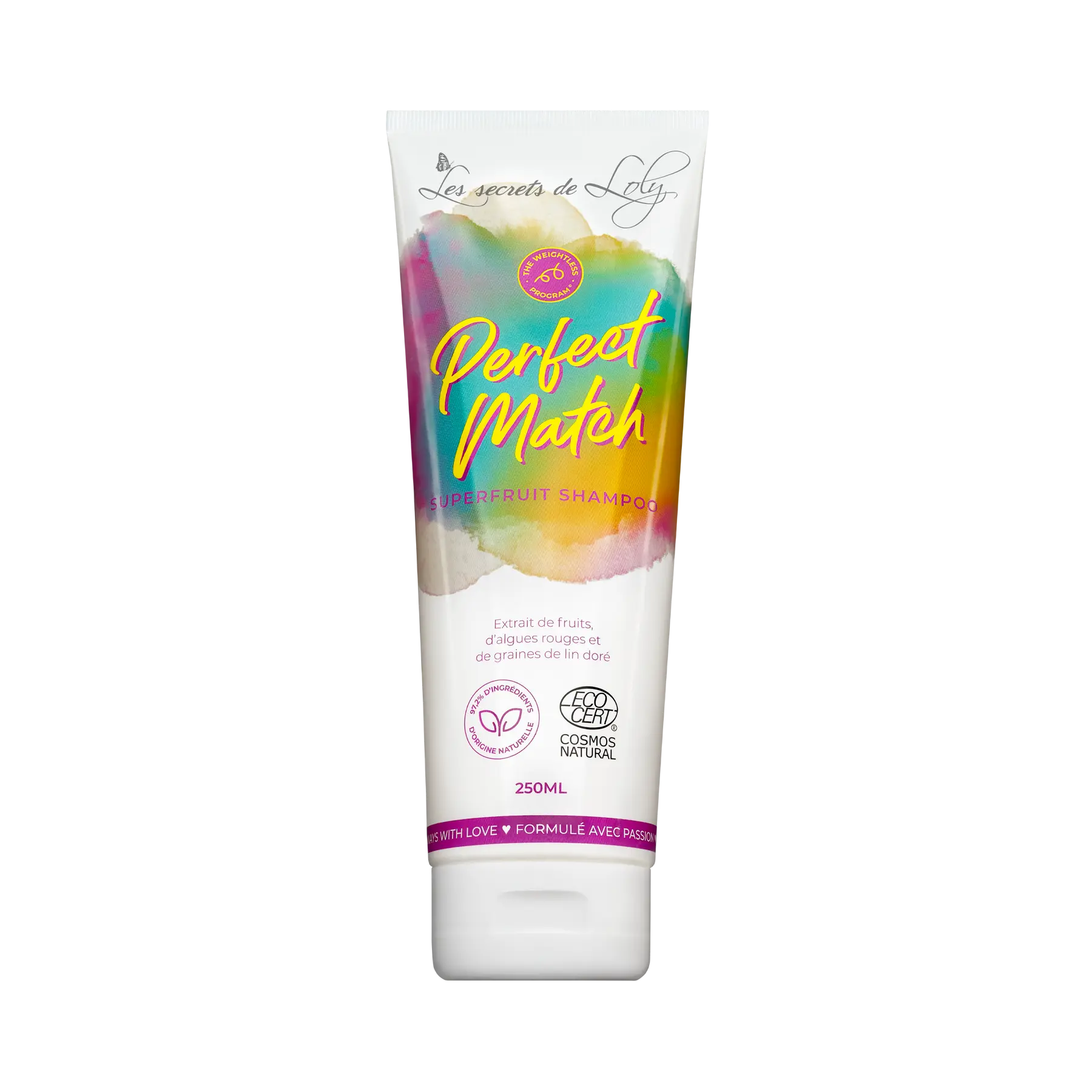 LES SECRETS DE LOLY Shampoing superfruit PERFECT MATCH 250ml - Afrotix