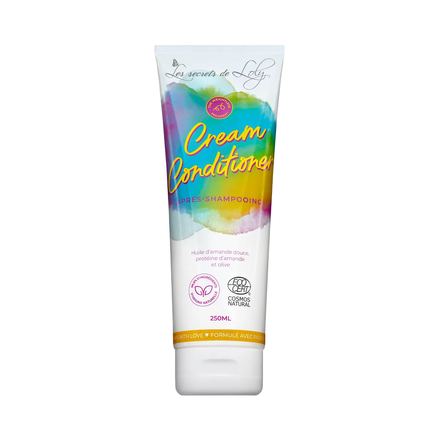 LES SECRETS DE LOLY Après-shampoing démêlant CREAM CONDITIONER 250ml - Afrotix