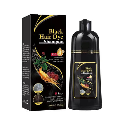 Nova 3-in-1 Hair Coloring Shampoo – Teinture Rapide et Soin Capillaire 200ml - Afrotix