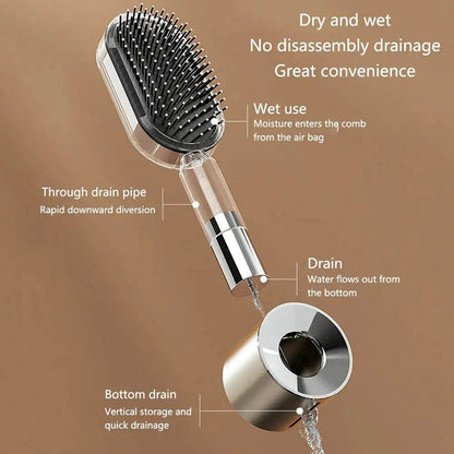Scalp Massage Air Cushion Comb - Afrotix