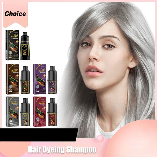 Champú para teñir el cabello 3 en 1: coloración y cuidado