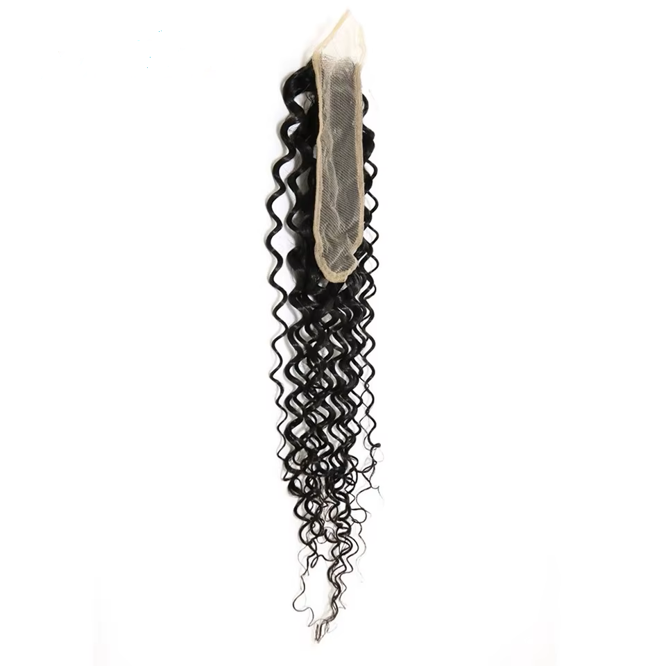 Fermeture en Dentelle Suisse 2x6 - Cheveux Humains Kinky Straight, Wavy, Deep Wave, Yaki Afrotix