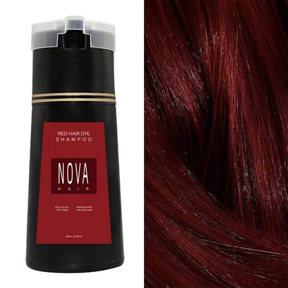 Nova 3-in-1 Hair Coloring Shampoo – Teinture Rapide et Soin Capillaire 200ml - Afrotix