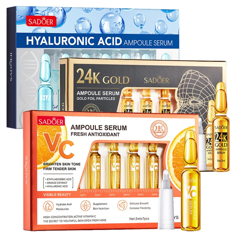 Suero facial con vitamina C: luminosidad y antienvejecimiento
