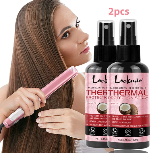 Spray capillaire protecteur thermique avec sérum hydratant bouclier thermique