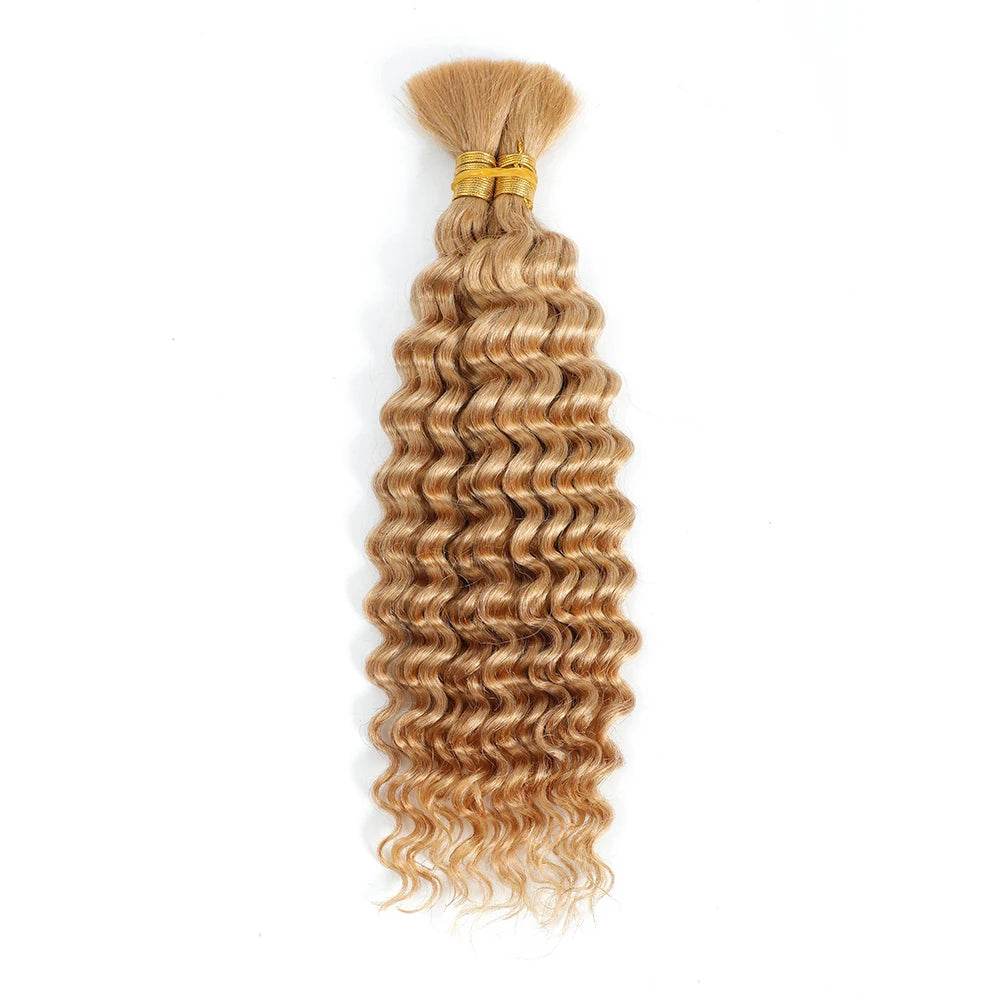 Cheveux humains tressés 100 g Cheveux humains ondulés profonds - Afrotix