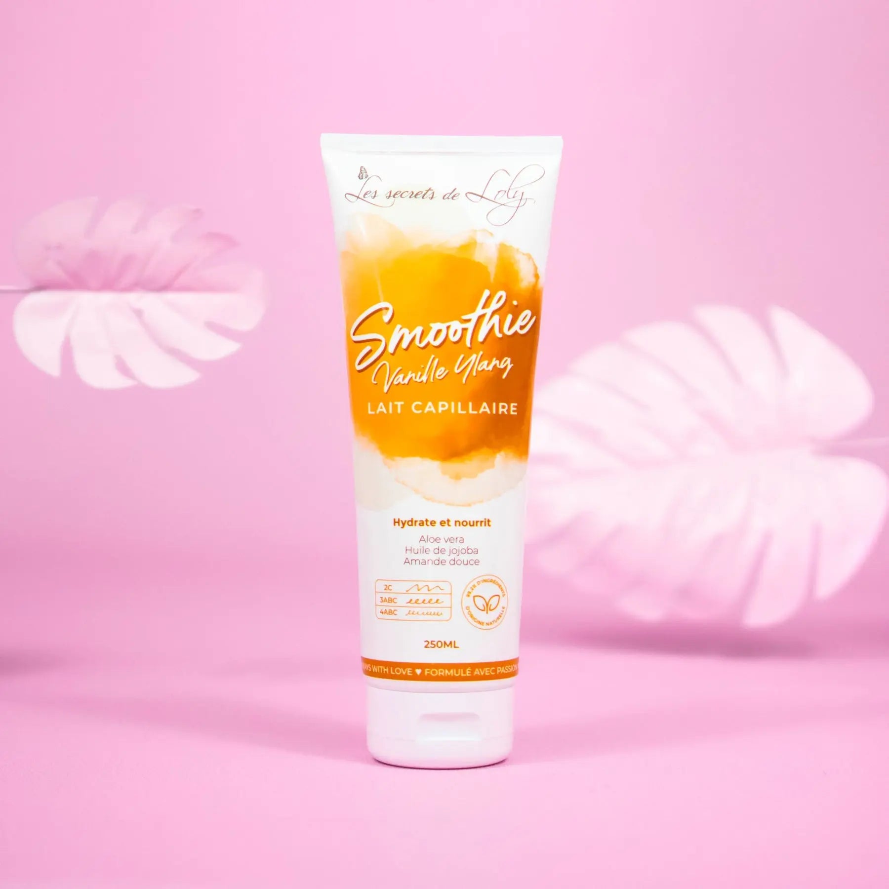 LES SECRETS DE LOLY SMOOTHIE VANILLE YLANG Lait capillaire - 250ml - Afrotix