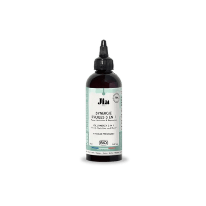 Synergie d'huiles 3 en 1 STIMULE LA POUSSE ET FORTIFIE LES LONGUEURS - Afrotix