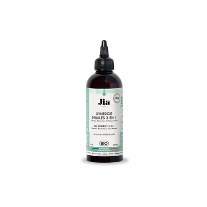 Synergie d'huiles 3 en 1 STIMULE LA POUSSE ET FORTIFIE LES LONGUEURS - Afrotix #
