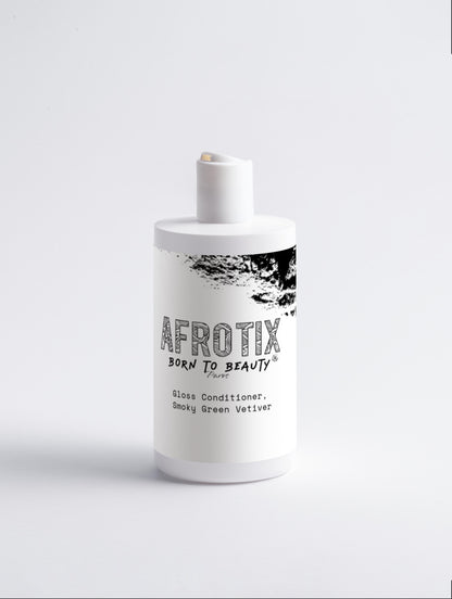 Gloss Conditioner, Smoky Green Vetiver - Afrotix
