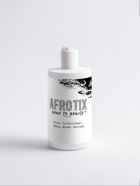 Gloss Conditioner, Smoky Green Vetiver - Afrotix