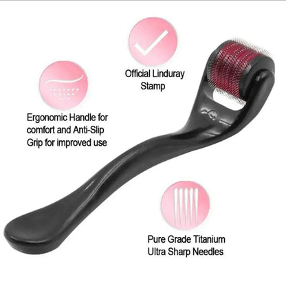 Titanium Microneedle Derma Roller - Afrotix