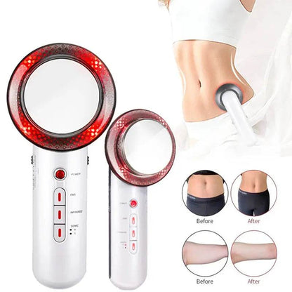 Ultrasound Cavitation EMS Face Body Slimming Massager - Afrotix