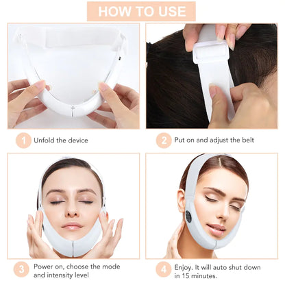 Ems Facial Lifting Device Led Photon Therapy / Thérapie photonique menée par dispositif de levage facial Ems - Afrotix
