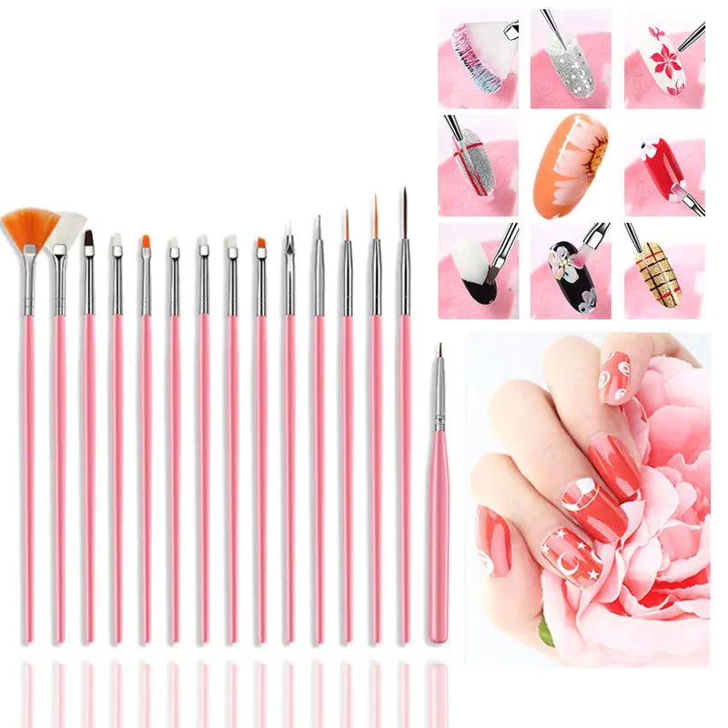 Poly nail Gel Kit With 54W UV Lamp - Afrotix