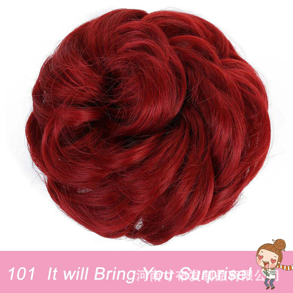 Anneaux de cheveux, fibres chimiques, bourgeons de cheveux