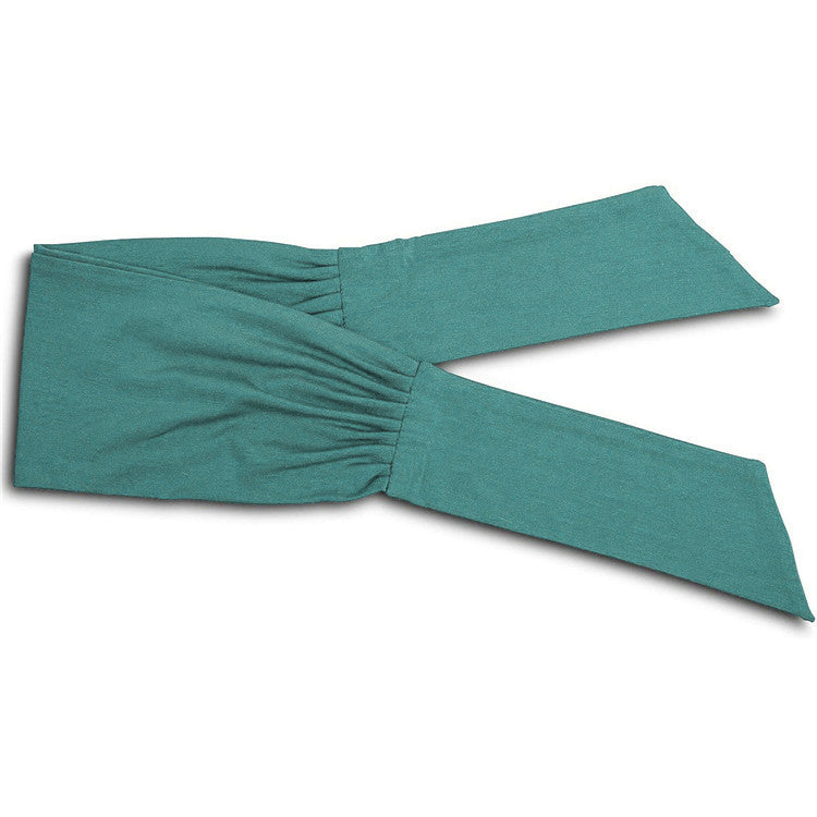 Knotted Hair Band Yoga Hair Band Sports Head Band Elastic Broad Band Bandana eprolo