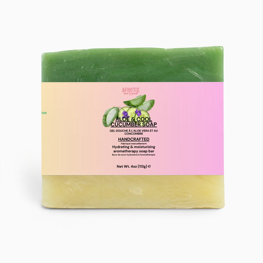 Aloe & Cool Cucumber Soap - Afrotix