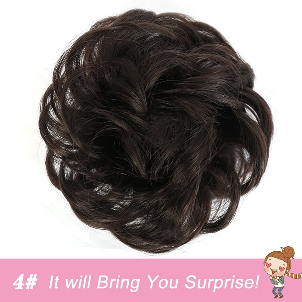 Anneaux de cheveux, fibres chimiques, bourgeons de cheveux