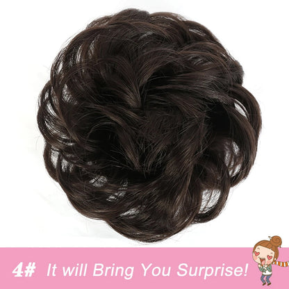 Anneaux de cheveux, fibres chimiques, bourgeons de cheveux