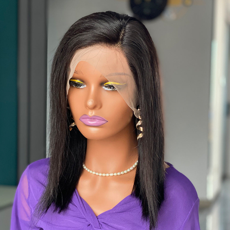 200 Density Bob Human Hair Wigs Afrotix