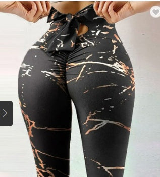 Yoga Pants Stretch Fitness Pants Hip-Lifting Sweatpants Leggings Women's