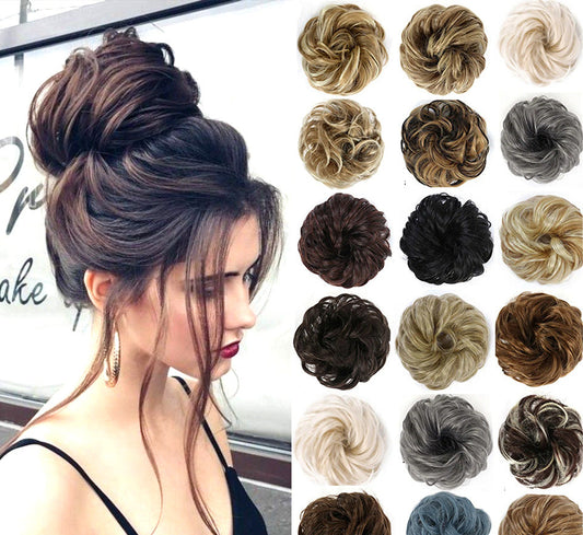 Anneaux de cheveux, fibres chimiques, bourgeons de cheveux