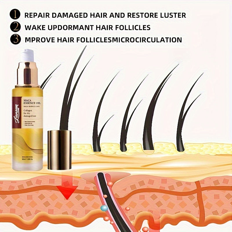 Lot de 2 Soins Capillaires à l'Huile d'Argan Marocaine –Masque au Collagène Afrotix